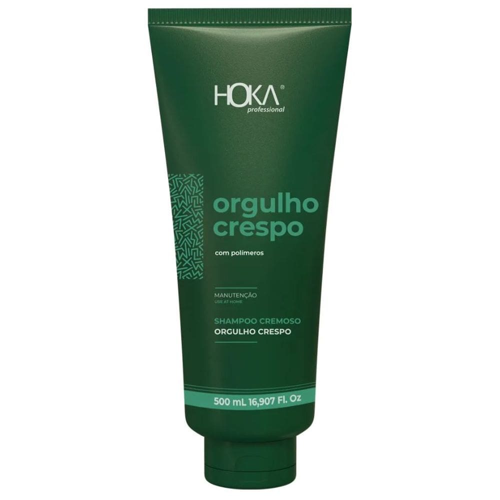 Shampoo para Cabelo Cacheado Orgulho Crespo 500ml Hoka