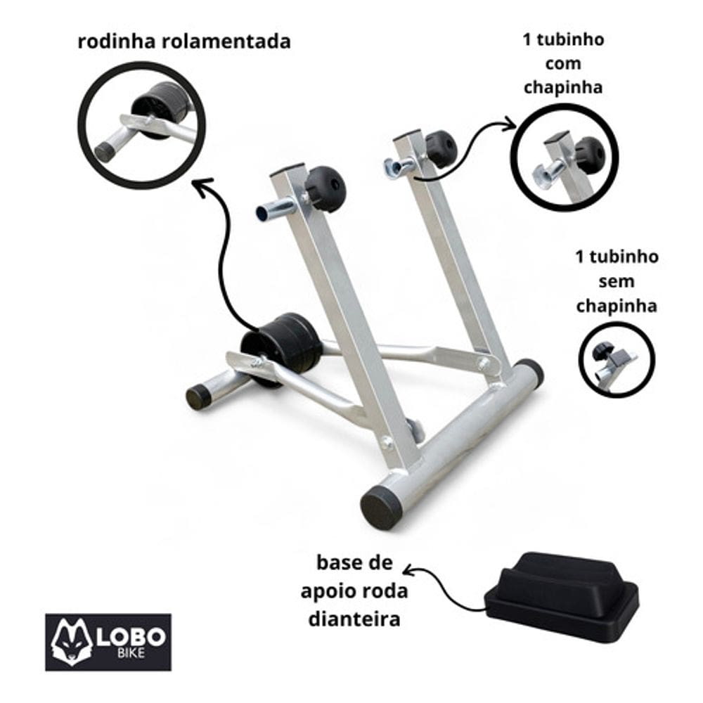 Rolo De Treino TRUE FIT Dobravel Com Suporte Base Niveladora