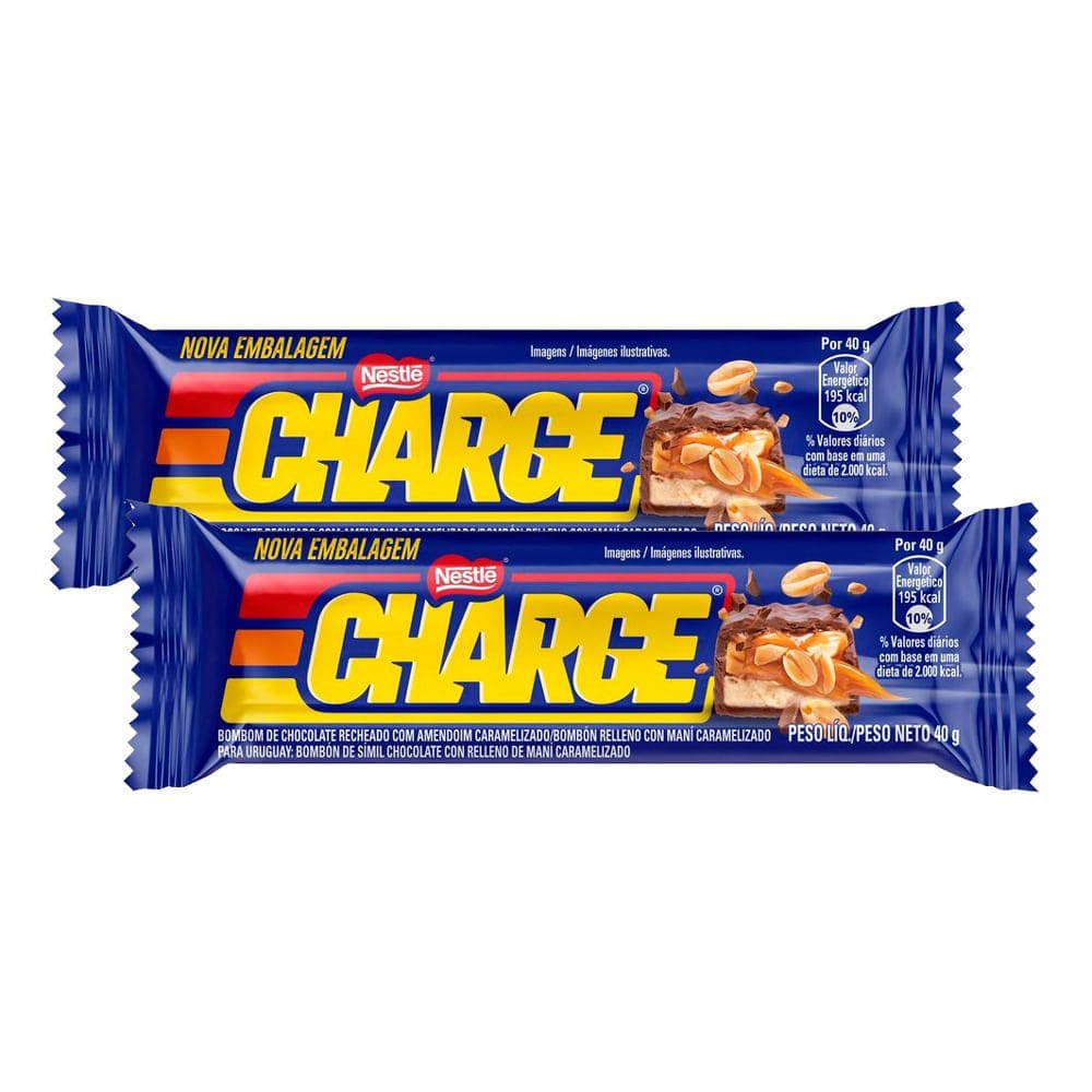Kit 2 Chocolate Nestlé Charge 40g