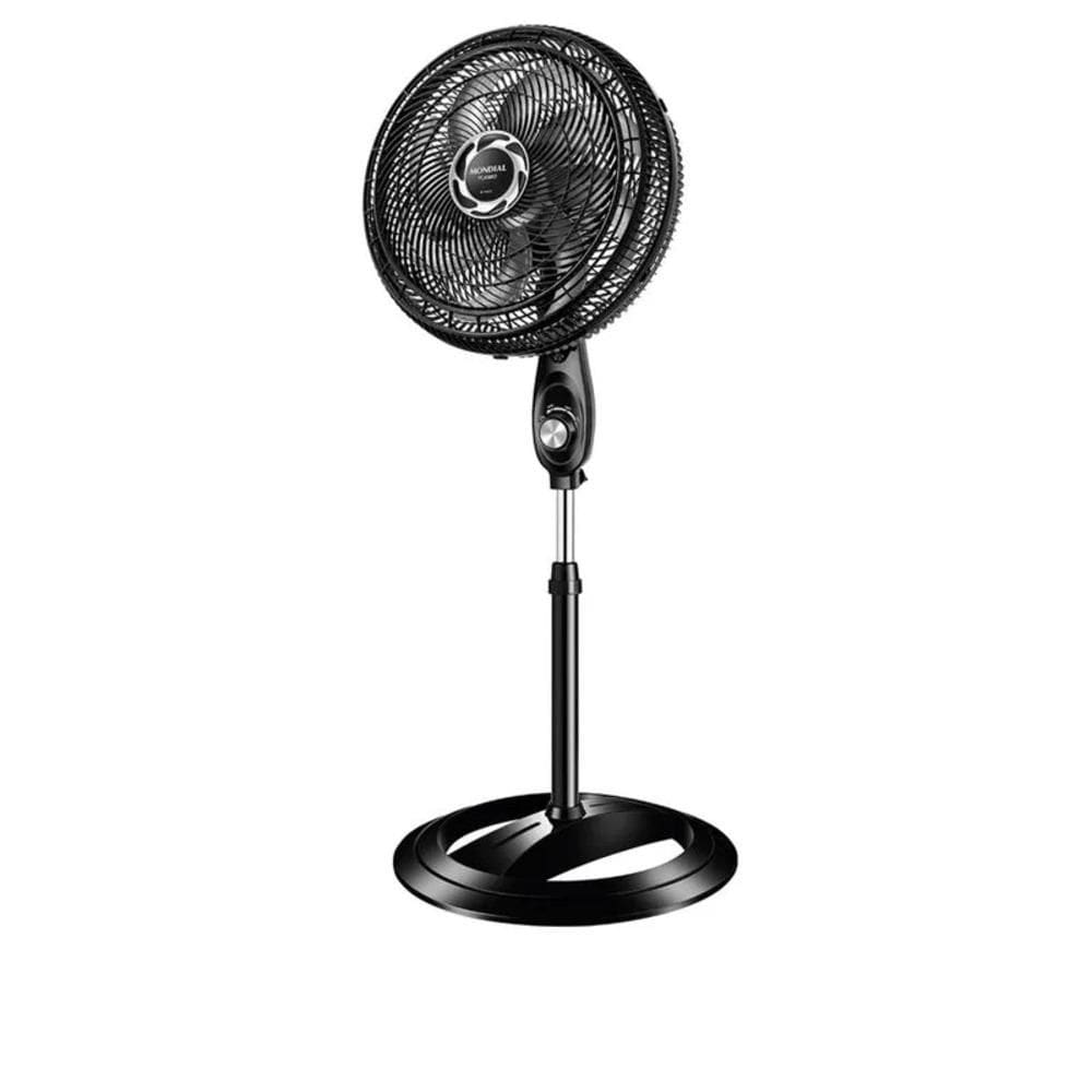 Ventilador de Coluna 40cm Turbo Mondial 140W Preto/Prata NVT-40C-8P-B - 127V