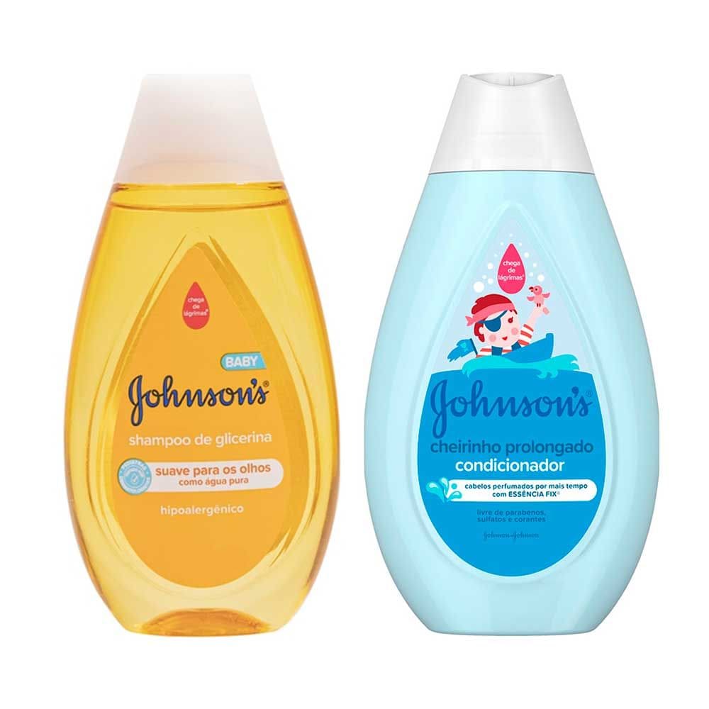 Kit 1 Condicionador Johnson`s Cheirinho Prolongado 200ml