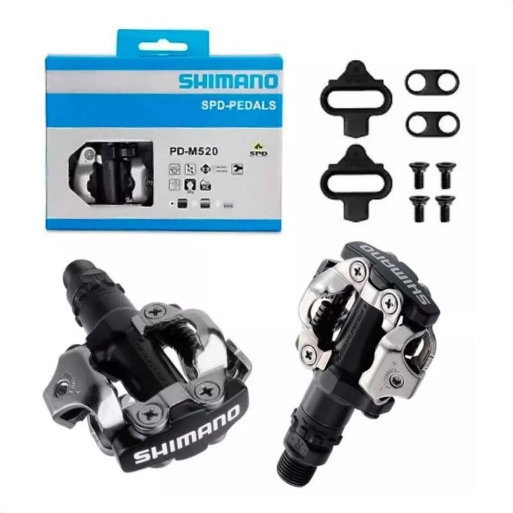 Pedal Clip Mtb Shimano M520 Preto