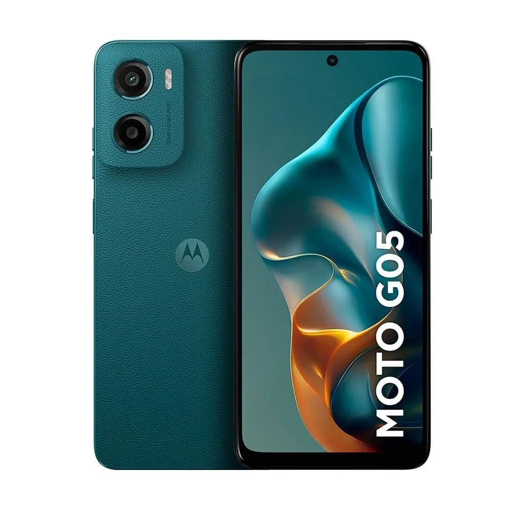Smartphone Moto G05, 256GB, Tela 6.7”, Câmera Traseira 50 MP, Verde, MOTOROLA
