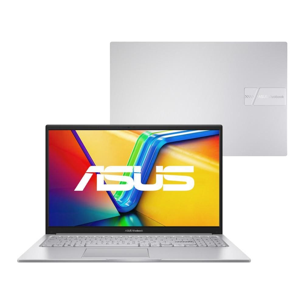 Notebook 15.6” Asus Vivobook Intel Core i5-1334U, Memória 8GB, 512 GB SSD NVMe, Windows 11, X1504VA-NJ1740W