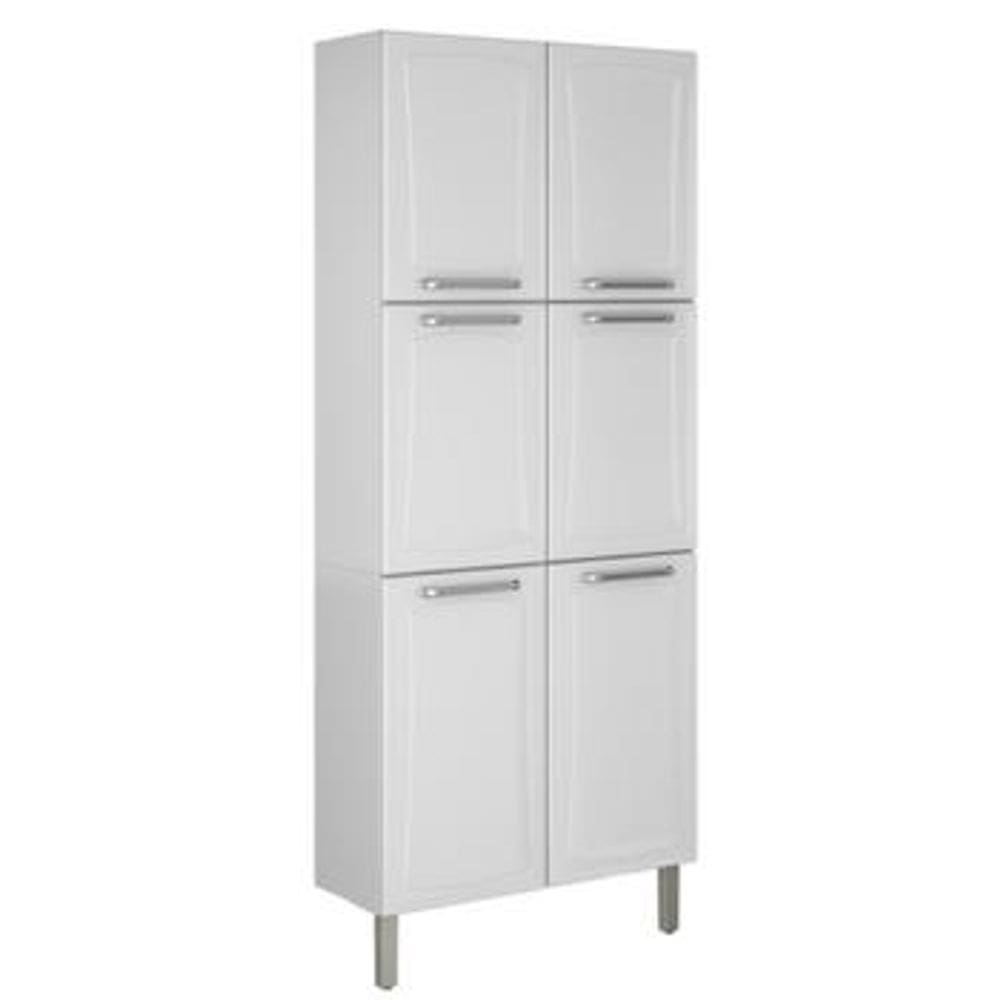 Paneleiro Duplo Cozinhas Itatiaia Tarsila - 6 Portas - Branco