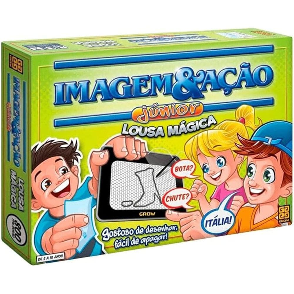 Jogo Imagem E  Ação Júnior Lousa Mágica - Grow 2590