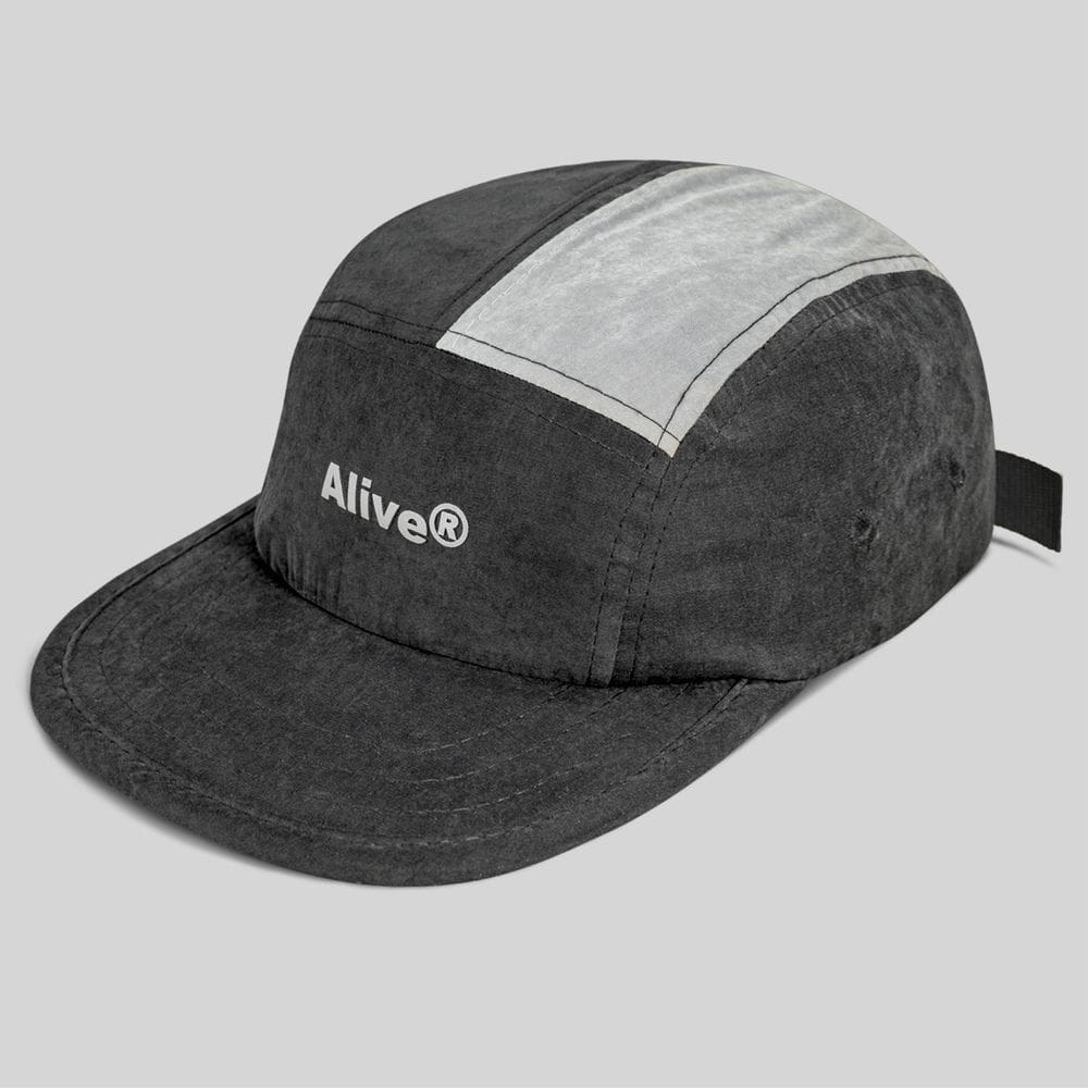 Boné Alive Five Panel Half Preto