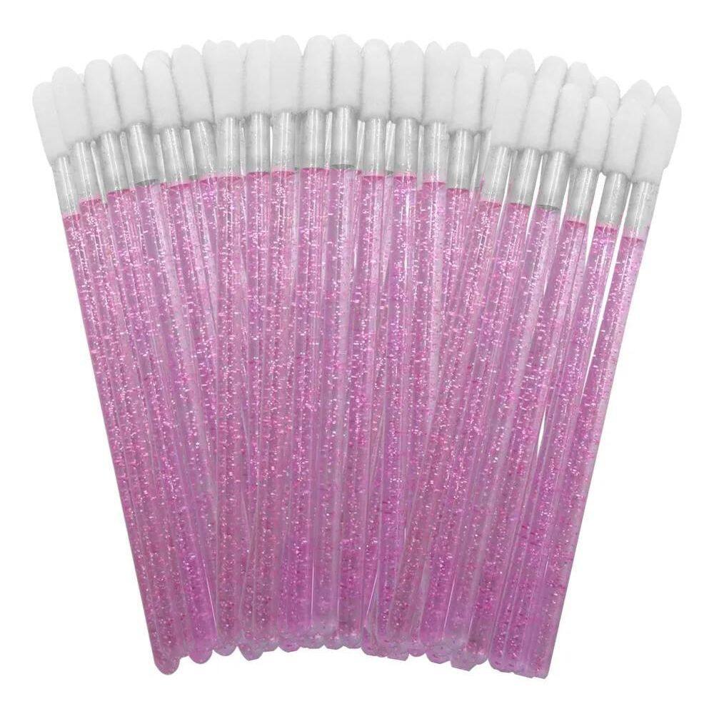 Aplicador De Batom/Gloss Limpeza Cílios Pincel Descartável 5