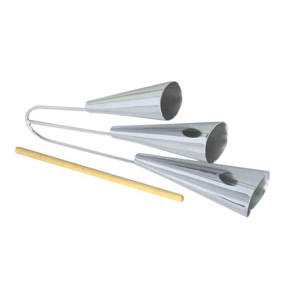 Agogo Triplo Cromado Torelli To017