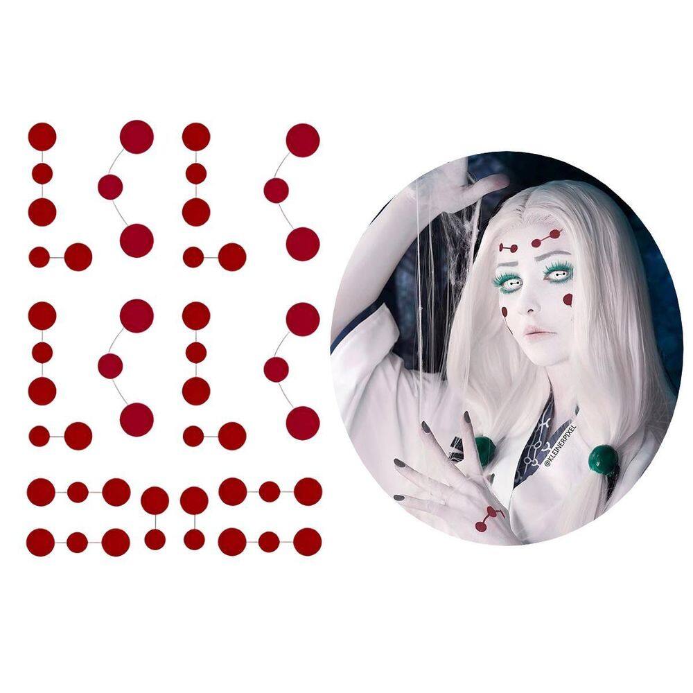 Tatuagem Temporária Demon Slayer Spider Sister A4 Cosplay