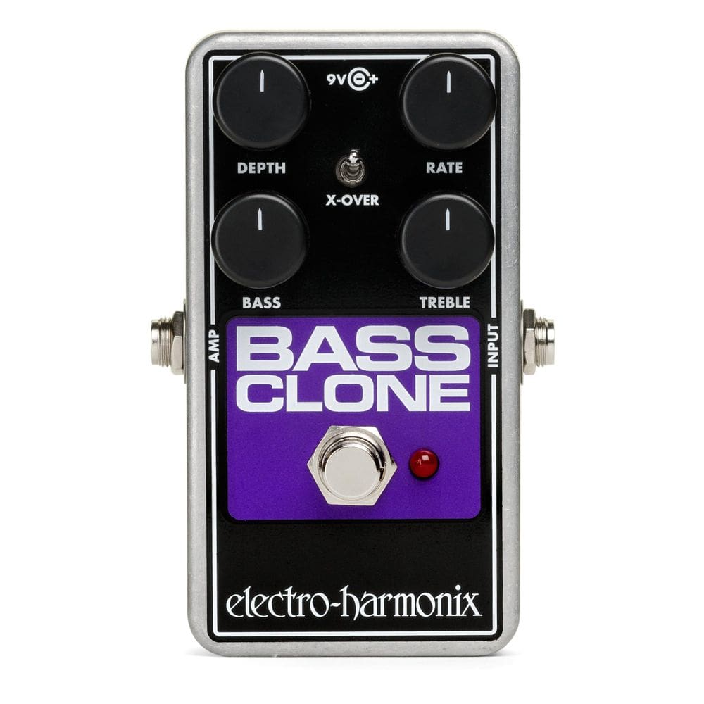 Pedal de coro de baixo Electro-Harmonix Bass Clone
