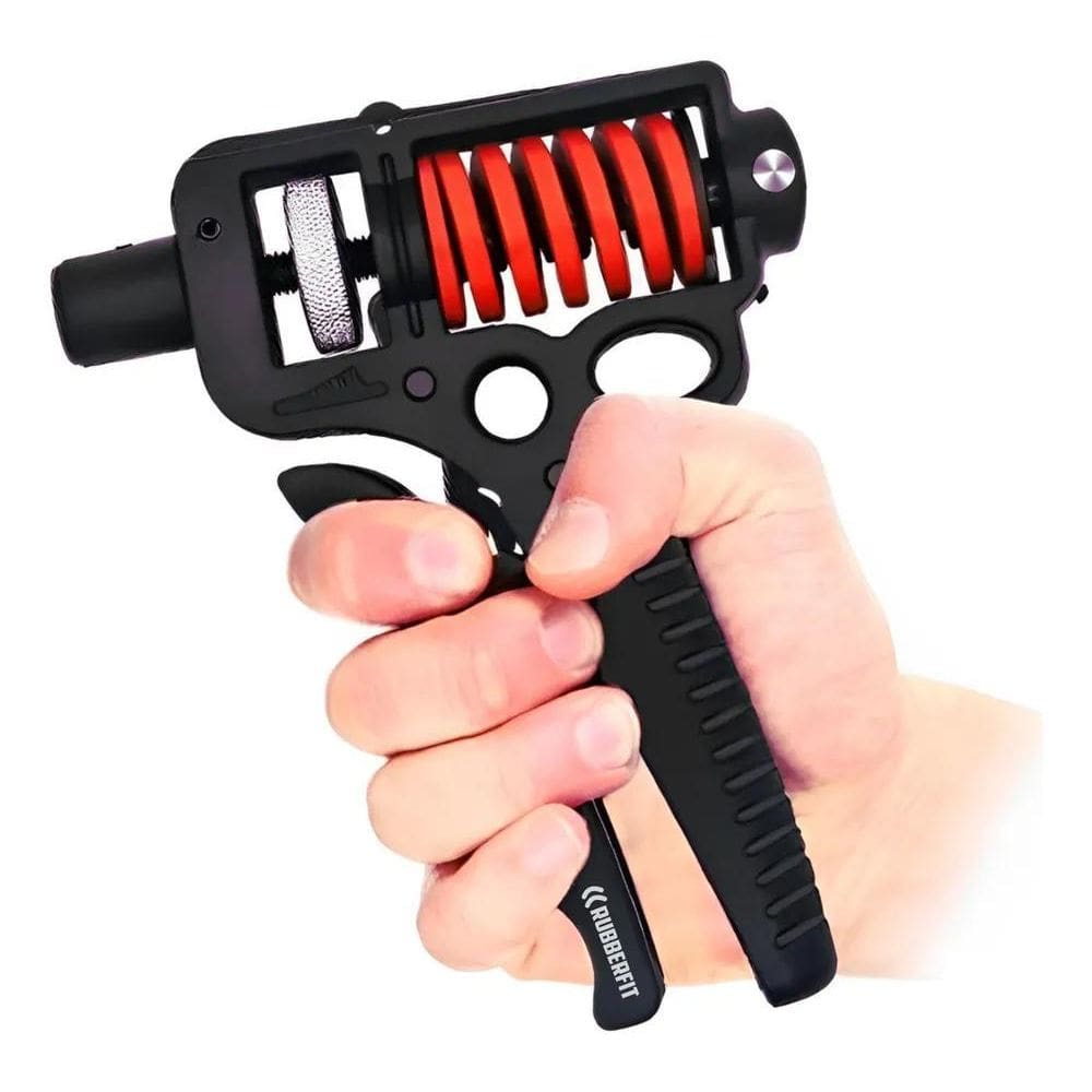 2X Hand Grip Rubber Fit Fortalecedor Flexor De Punho Mãos An