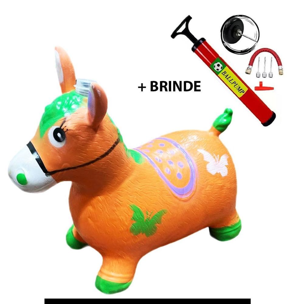 Cavalinho Upa Upa Inflavel Pocoto Brinquedo +  Bomba
