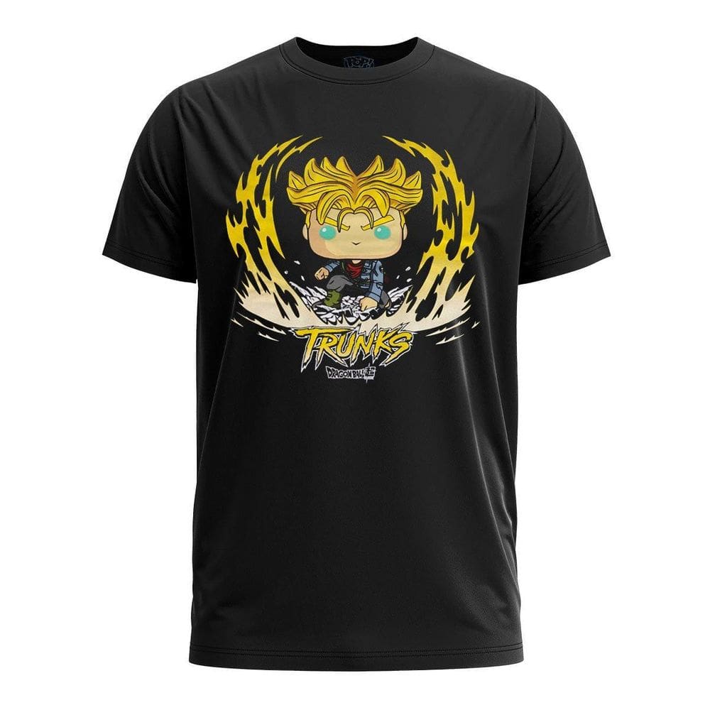 Poptees Camiseta: Dragon Ball Super - Trunks - Tam. Gg