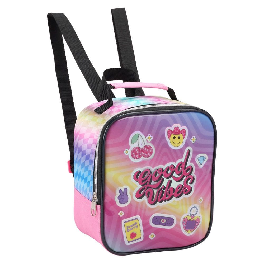Lancheira Infantil Feminina Good Vibes LA43242A - Seanite