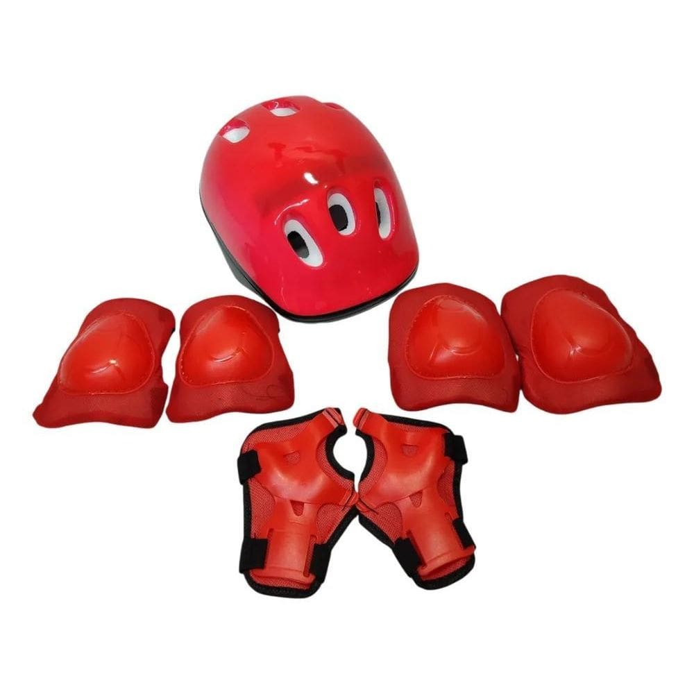 2X Conjunto De Segurança Infantil Para Diversão Esporte Skat