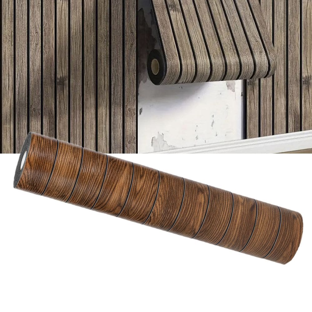 Painel Ripado Autocolante Adesivo Parede Flexivel Decoraçao Sala Estar Quarto Casa Clinica Recepçao Destaque