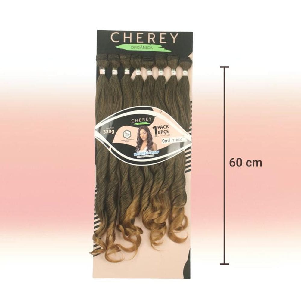 Cabelo Orgânico Natural Crimp 320G