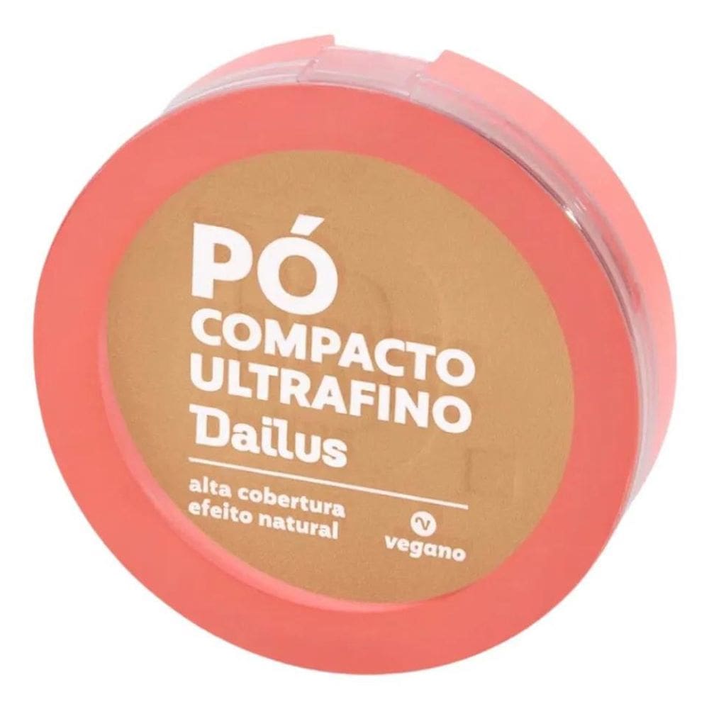 2X Base De Maquiagem Em Pó Compacto Dailus Pó Compacto Ultra