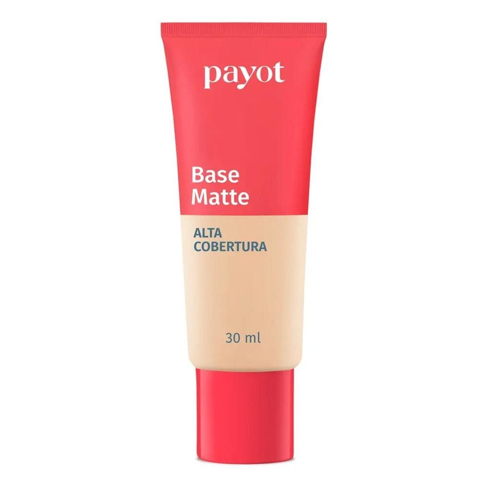 2X Base Matte Payot Alta Cobertura 30 Ml Escolha A Sua Cor