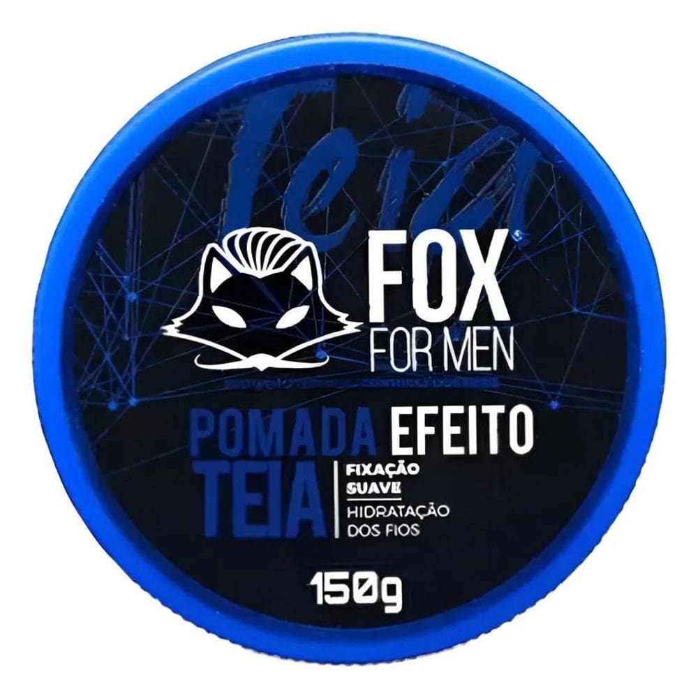 2X Creme De Cabelo Fixador Brilho Efeito Teia 150G -Fox For