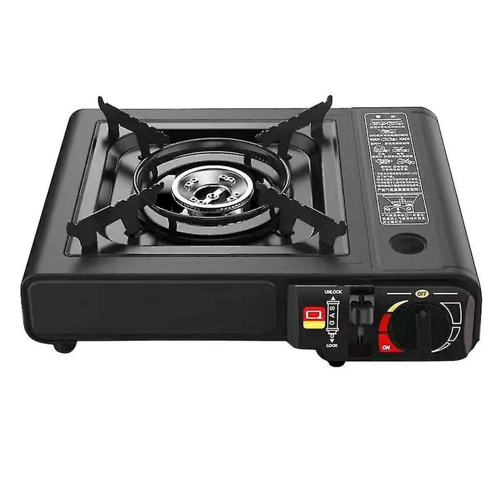 Mini Fogão Portátil Regulável Para Pescar E Cozinhar