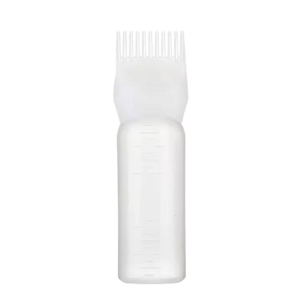 Frasco Aplicador De Tinta Com Pente Prático Para Cabelo