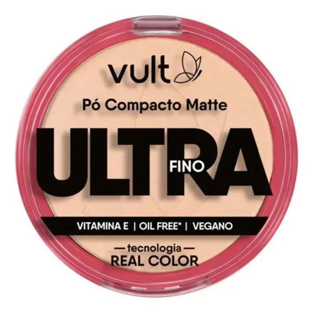 2X Pó Compacto Matte Ultrafino - Vult - 9G