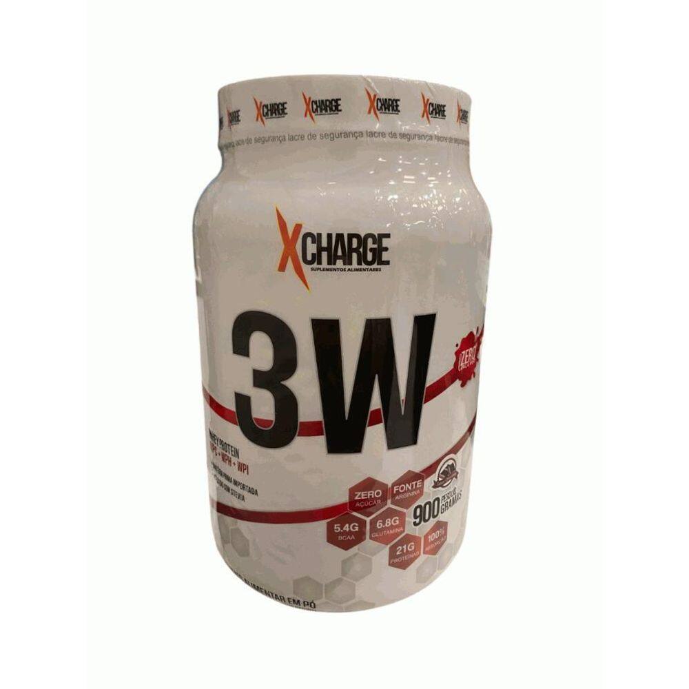 Whey 3W Zero Lactose  900G  - Sabor: Baunilha
