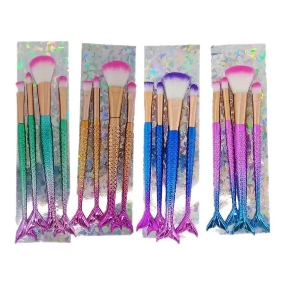 2X Kit 10 Pacotes De Pincel Sereia Para Revenda