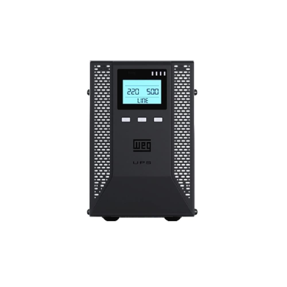 Nobreak Studio WEG 1000 VA, Entrada 220 V,  Saída 220 V,  50/60 Hz - USTW001022005200