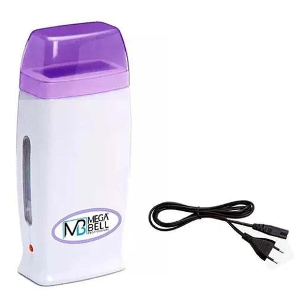 10X Aparelho Cera Matic Roll-On Mega Bell Prof. Bivolt Lilas