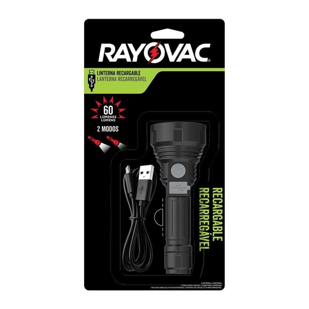 Lanterna Ray Recarregável Rayovac Mini Sm-4