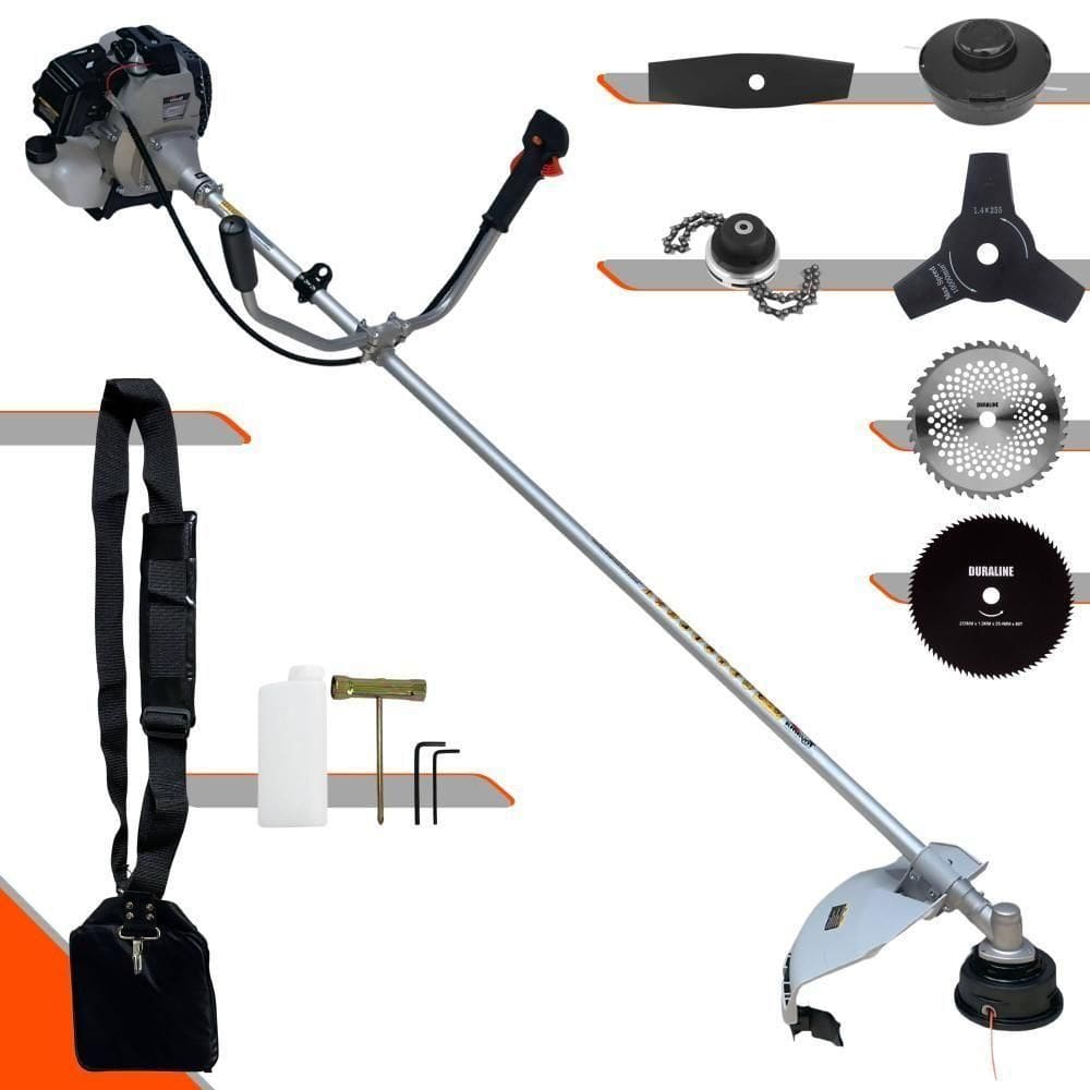 Roçadeira À Gasolina 2t Toyama Tbc43h 43cc 1,7hp 6 Em 1