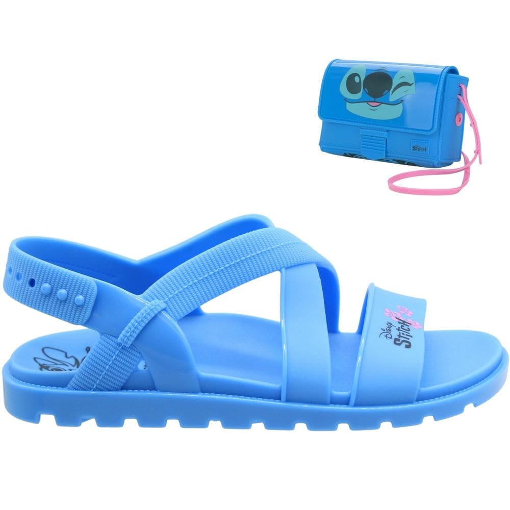 Sandália Infantil Grendene Kids Fun Bag Juvenil Menina Com Bolsinha