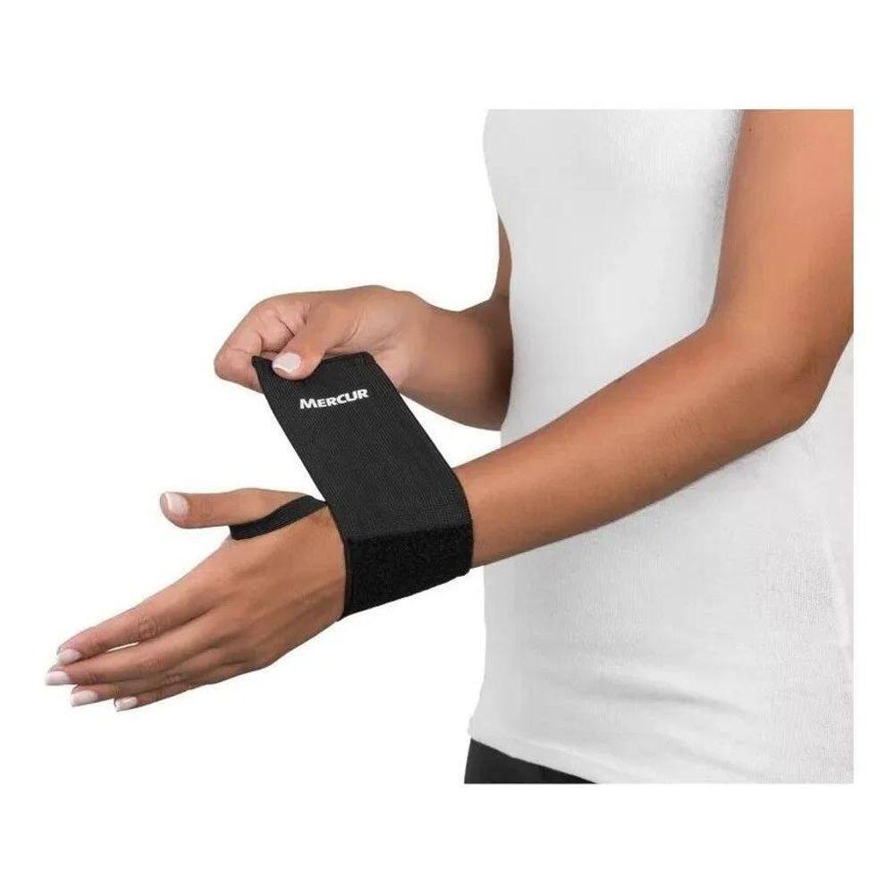 2X Par De Munhequeira Protetor Para Punho Elástico Mercur