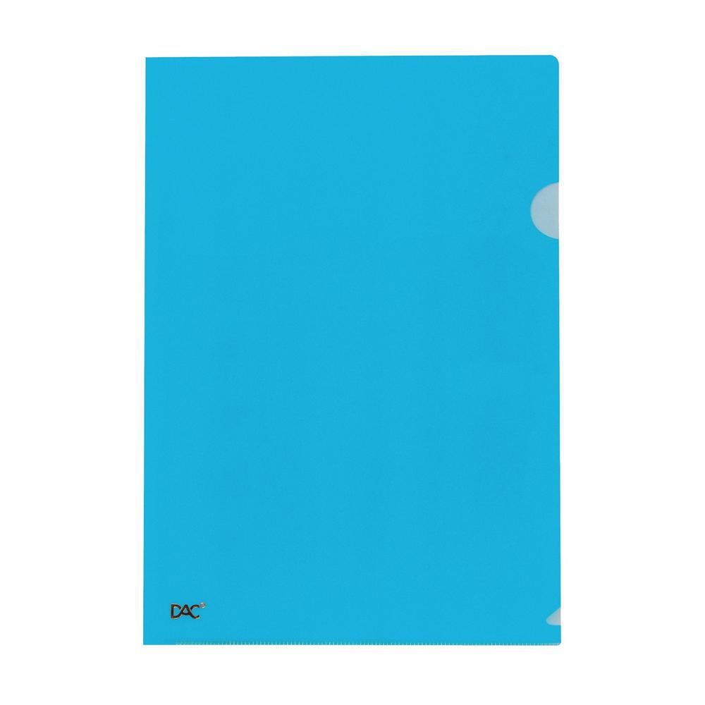 Pasta L A4 Azul Dac Com 10 Unidades