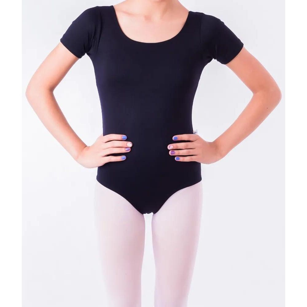 Collant Meia Manga Ballet Infantil / Body Balé
