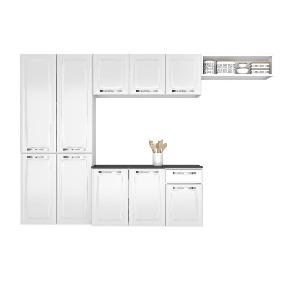 Cozinha Completa Amanda em Aço 245cm Itatiaia