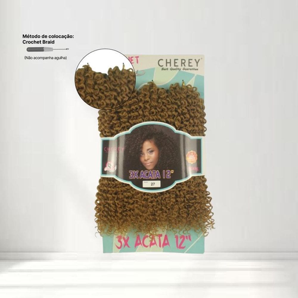 Cabelo Orgânico Cacheado Premium Acata 300G