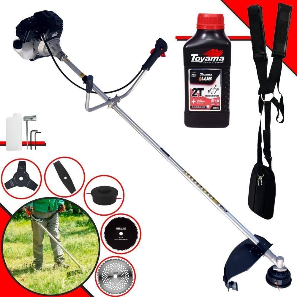 Roçadeira 5 Em 1 Toyama Rt43lb25a 1,7hp 43cc + óleo Toyama