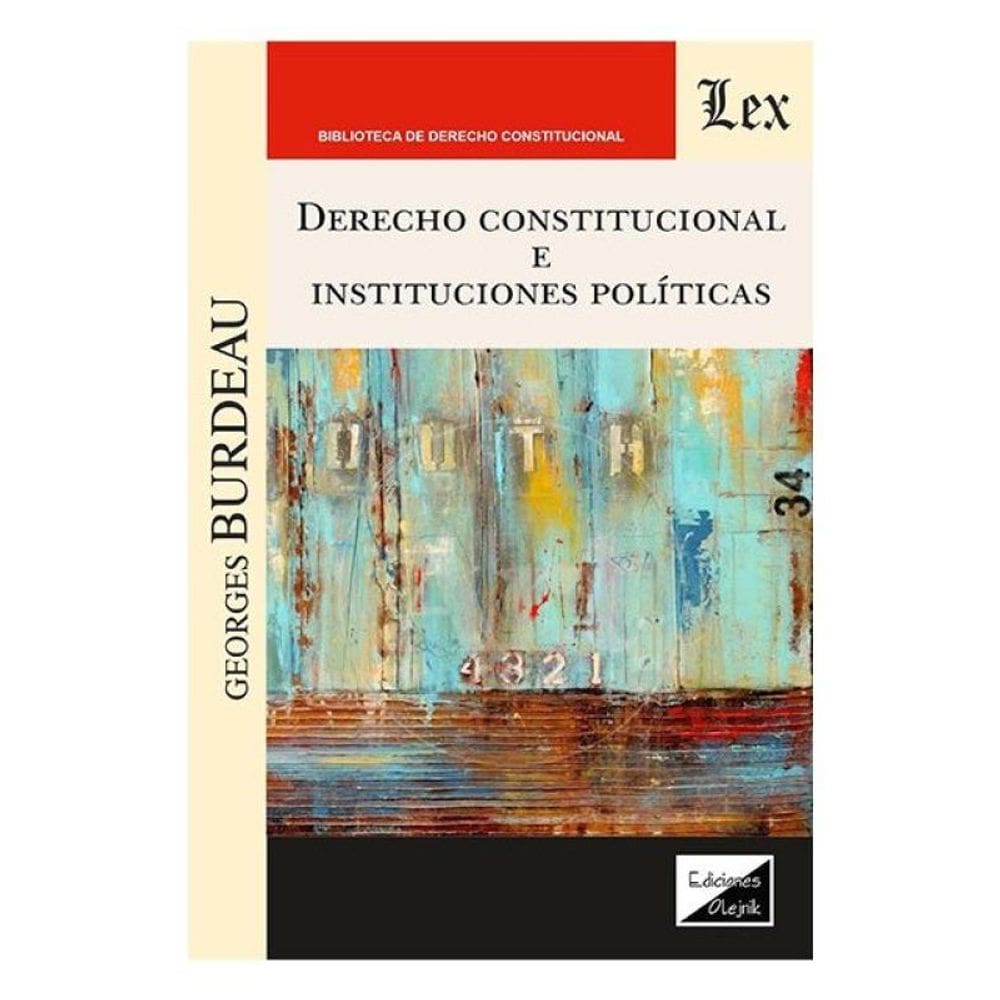 Derecho Constitucional E Instituciones Políticas