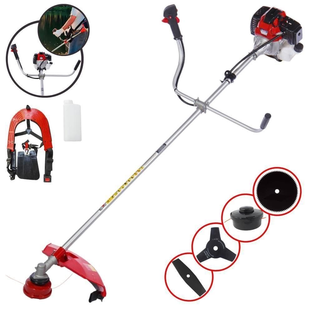 Roçadeira à Gasolina Rt52l Toyama 52cc 2hp 10.000rpm 4 Em 1