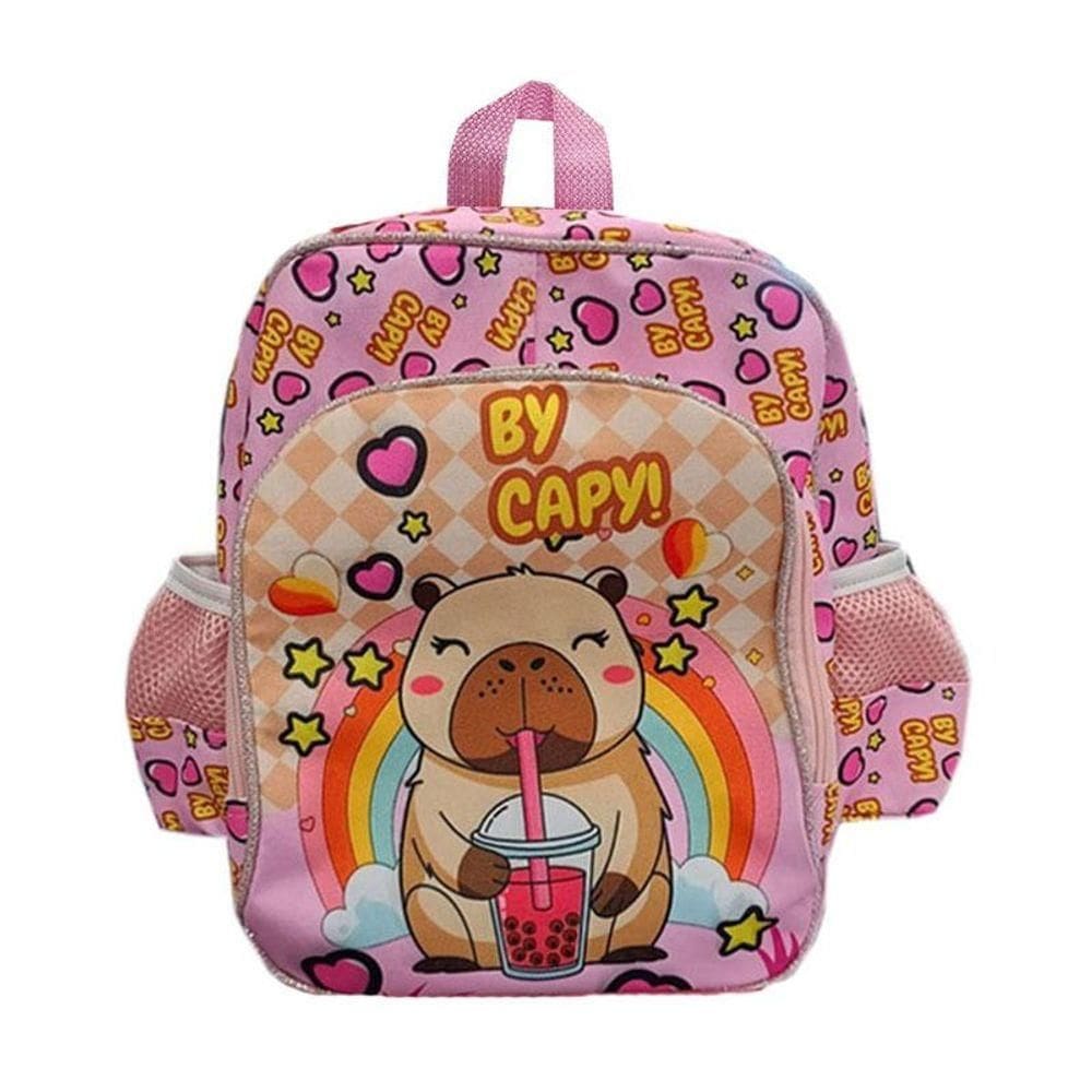 Mochila Escolar Infantil Baby Capivara - Gv Bolsas