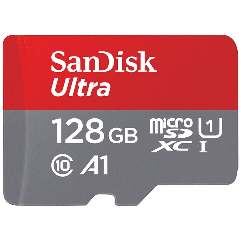 Cartão de memória SanDisk Ultra microSDXC 128GB UHS-I C10 A1 - 140MB/s