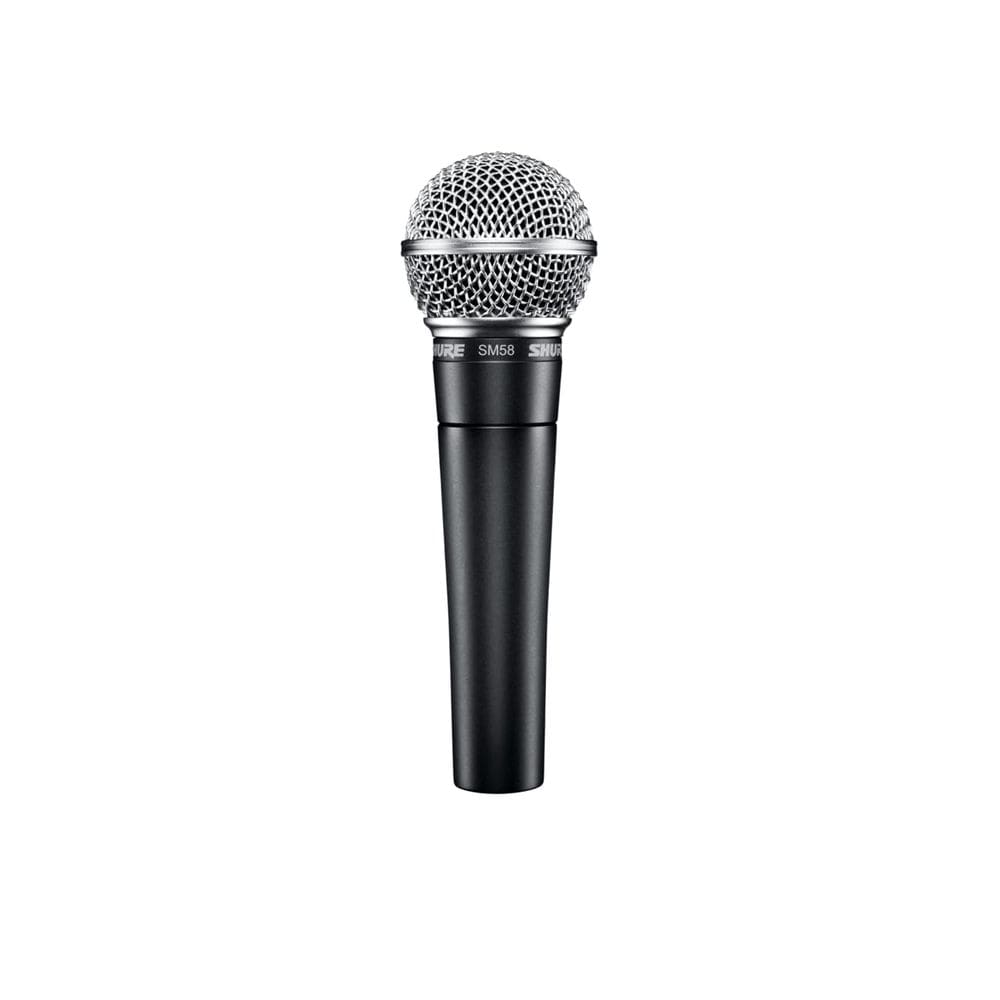 Microfone Shure SM58 Pro XLR Dynamic com cabo e bolsa de 7,6 m