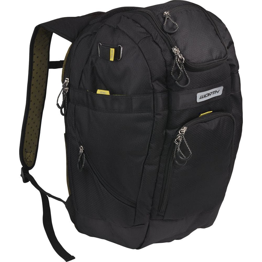 Mochila Worth Legit Leader preta 33x53x25 cm