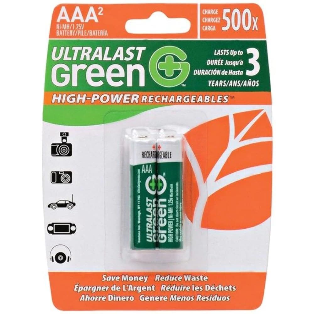 Baterias Recarregáveis ULTRALAST ULGHP2AAA AAA NiMH 800mAh 1,2V