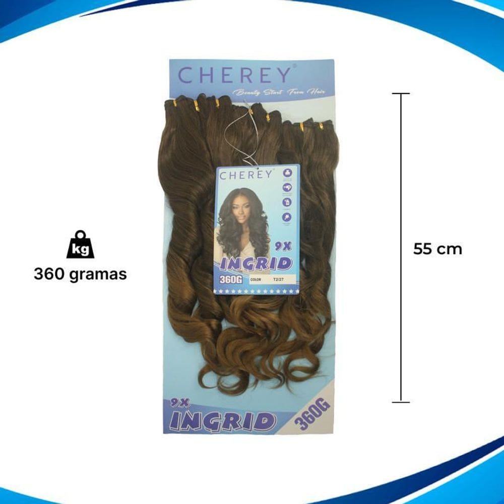 Cabelo Orgânico 9X Ingrid 360G Entrelace