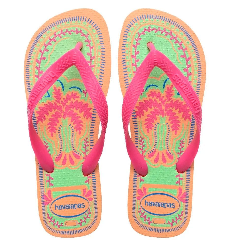 Chinelo Havaianas Top Summer Vibes Pêssego Tamanho 37/38 1 Par